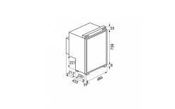 Dometic Refrigerator RM 5310 -Camping Kitchen 1659 2262200