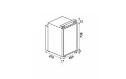 Dometic Refrigerator RM 5310 -Camping Kitchen 1663 250239