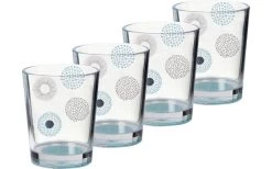 Brunner Acylic Deep Sea 4-piece Glass Set