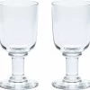 Gimex Plastic Red Wine Glass 0.25 L Set Of 2 -Camping Kitchen 229089 1682298