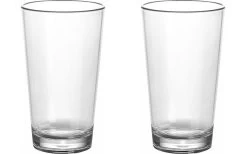 Gimex Plastic Latte Macchiato Glasses 0,35 L Set Of 2