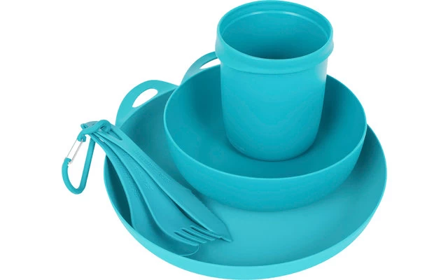 Sea To Summit DeltaLight Solo Camp Set Tableware Set For 1 Person 4 Pcs Pacific Blue 3 Sea To Summit DeltaLight Solo Camp Set Tableware Set For 1 Person 4 Pcs Pacific Blue
