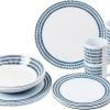 Brunner Bluebay Melamine Set 16 Pcs. -Camping Kitchen 272163 2393101