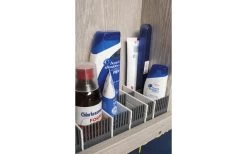 Purvario Pure Light Edition Storage Rail Set For Drawers 8 Pieces Anthracite / Grey -Camping Kitchen 296739 2296574