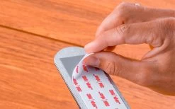 Silwy Magnet Metal Bar 25 Cm With Leather Coating Blue -Camping Kitchen 337100 2618297