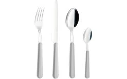 Berger Brezza Stainless Steel Cutlery Set Grey 16 Pcs.