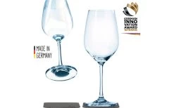 Crystal Magnetic Wine Glasses With Coasters 2 Pc Set -Camping Kitchen 365804 2548441