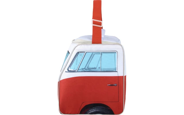 VW Collection T1 Bulli Cooler Bag Red 30 Liter 4 VW Collection T1 Bulli Cooler Bag Red 30 Liter - Image 2