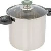 Bo-Camp Elegance Compact Stainless Steel Cooking Pot Set 3 Pcs. -Camping Kitchen 394459 2896886