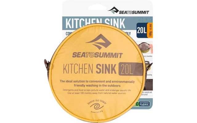 Sea To Summit Kitchen Sink Folding Bowl 5 Liters 8 Sea To Summit Kitchen Sink Folding Bowl 5 Liters - Image 6