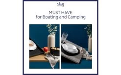 Silwy Tricky Collapsible Cutlery Set 3 Pcs. -Camping Kitchen 435252 3100794