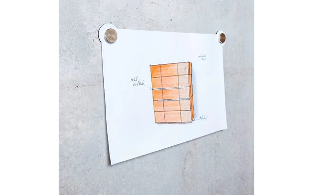 Silwy Smart Magnet Pins Incl. Metal Nano Gel Pads White 9 Silwy Smart Magnet Pins Incl. Metal Nano Gel Pads White - Image 7