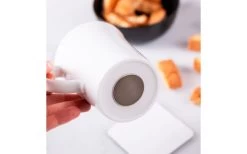 Silwy Porcelain Magnet Handle Cups Incl. Metal Nano Gel Pads 2 Piece Black Coasters -Camping Kitchen 435741 3104510