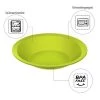 Rotho Caruba Plate Deep 21 Cm Green