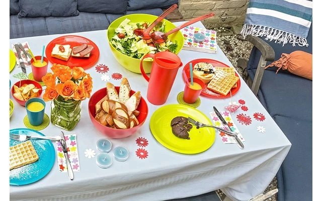 Rotho Caruba Plate Flat 26 Cm Horizon Blue 4 Rotho Caruba Plate Flat 26 Cm Horizon Blue - Image 2