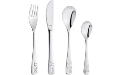 Kuppels Forest Friends Stainless Steel Children's Cutlery Set 4 Pcs