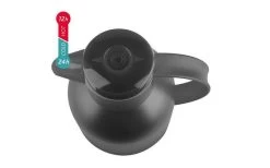 Emsa Vacuum Jug Samba 1 Liter Turquoise Translucent -Camping Kitchen 458271 3304341 2