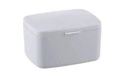 Wenko Bathroom Box Barcelona With Lid Storage Box White -Camping Kitchen 478284 3342815
