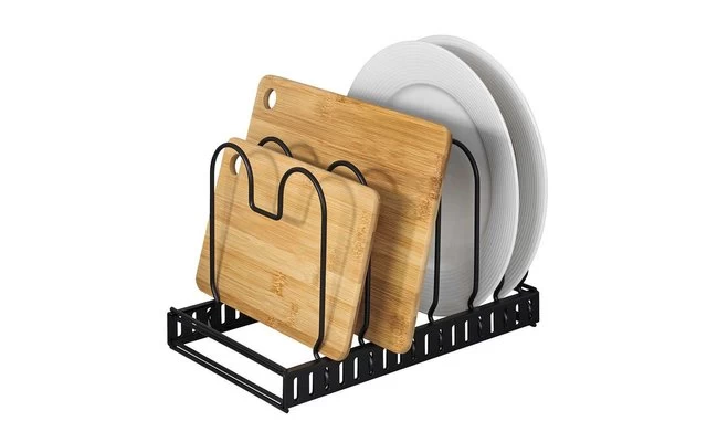 Wenko Lid And Pan Holder Extendable Dish Rack For Lids And Pans 4 Wenko Lid And Pan Holder Extendable Dish Rack For Lids And Pans - Image 2