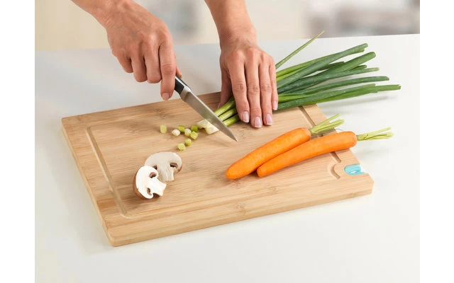 Wenko Cutting Board With Knife Sharpener 23 X 33 X 1.5 Cm 4 Wenko Cutting Board With Knife Sharpener 23 X 33 X 1.5 Cm - Image 2