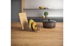 Metaltex Lido Lava Lid Holder Matt Black