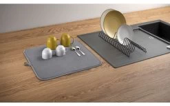 Metaltex Dry-Tex 2-in-1 Drainer With Microfiber Mat Black 15 Metaltex Dry-Tex 2-in-1 Drainer With Microfiber Mat Black -Camping Kitchen 497414 3367262 1