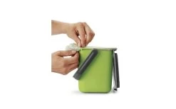 Metaltex Bin-tex Waste Bin Green -Camping Kitchen 497435 3367779