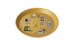 Koziol Small Plate Connect Plate Africa Organic Yellow 205 Mm -Camping Kitchen 498047 3430503