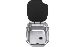 Thetford Argent Bowl Sink Stainless Steel 9.5 Liters