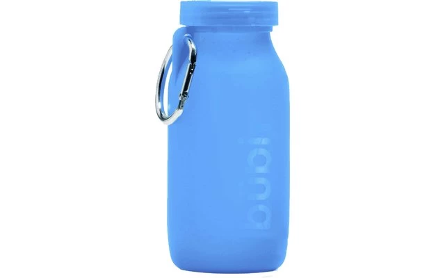 NTP Bübi Bottle Foldable Silicone Bottle Blue Green 414 Ml 3 NTP Bübi Bottle Foldable Silicone Bottle Blue Green 414 Ml