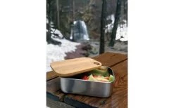 Origin Outdoors Bamboo Lunchbox 0.8 Liter -Camping Kitchen 528975 3494884
