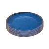 Bo-Camp Halo Dinner Plate 4 Pieces Blue
