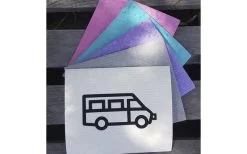 Pufz Swedish Tea Towel Caravan Pattern Purple 11 Pufz Swedish Tea Towel Caravan Pattern Purple -Camping Kitchen 552817 3623197