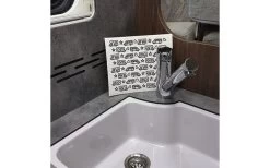 Pufz Swedish Tea Towel Caravan Pattern Gray 13 Pufz Swedish Tea Towel Caravan Pattern Gray -Camping Kitchen 552865 3623236 4