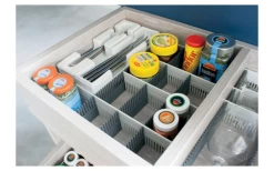 Purvario Pure Light Edition Storage Rail Set For Drawers 8 Pieces Anthracite / Grey -Camping Kitchen 572606 3908174