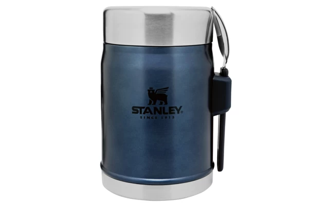 Stanley Classic Legendary Food Container With Spoon 0.4 Liter Black Matte 4 Stanley Classic Legendary Food Container With Spoon 0.4 Liter Black Matte - Image 2