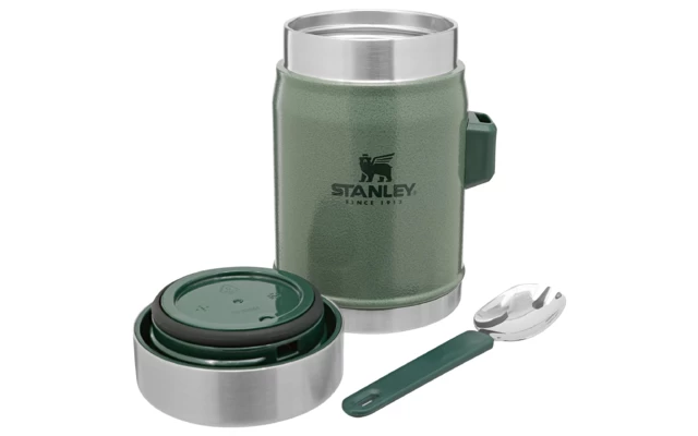 Stanley Classic Legendary Food Container With Spoon 0.4 Liter Black Matte 6 Stanley Classic Legendary Food Container With Spoon 0.4 Liter Black Matte - Image 4