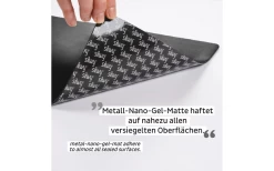 Silwy Metal Nano Gel Mat BLACK For Magnetic Glasses -Camping Kitchen 594559 4318883