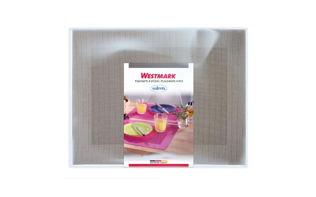 Westmark Home Placemats 4 Pieces 42 X 32 Cm Taupe Light 6 Westmark Home Placemats 4 Pieces 42 X 32 Cm Taupe Light - Image 4