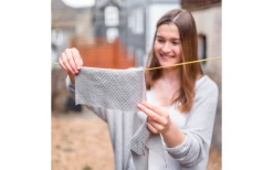 Chinchilla Washable Kitchen Roll Wood Cellulose And Cotton Gray -Camping Kitchen 599779 4445383