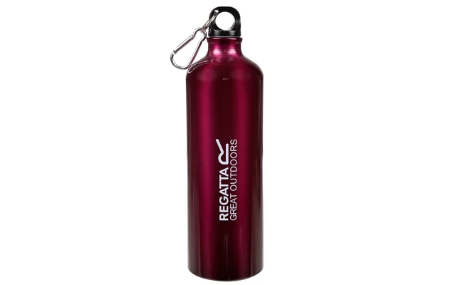 Regatta Alu Bottle Drinking Bottle 1 Liter Silver 4 Regatta Alu Bottle Drinking Bottle 1 Liter Silver - Image 2
