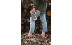 Rebel Outdoor Thermos Double Walled Stainless Steel 1900 Ml Brown Pink