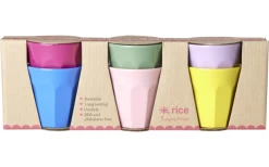 Rice Melamine Espresso Cups - 6 Pieces