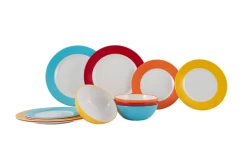 Gimex COL Tableware Set Rainbow 12 Pcs.