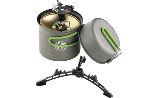 Optimus Crux Weekend Cooking System 3 Pieces With Gas Stove And 2 Piece Cooking Set 3 Optimus Crux Weekend Cooking System 3 Pieces With Gas Stove And 2 Piece Cooking Set