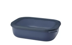 Mepal Cirqula Multi Bowl Rectangular 2000 Ml Nordic Denim