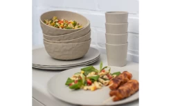 Koziol Club Plate Flat 260 Mm Nature Ash Grey