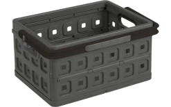 Sunware Square Folding Box With Handle 24 L Anthracite