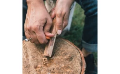 Light My Fire LightMyFire Swedish Firesteel 2.0 Scout Firestarter Incl. Signal Whistle Hazyblue